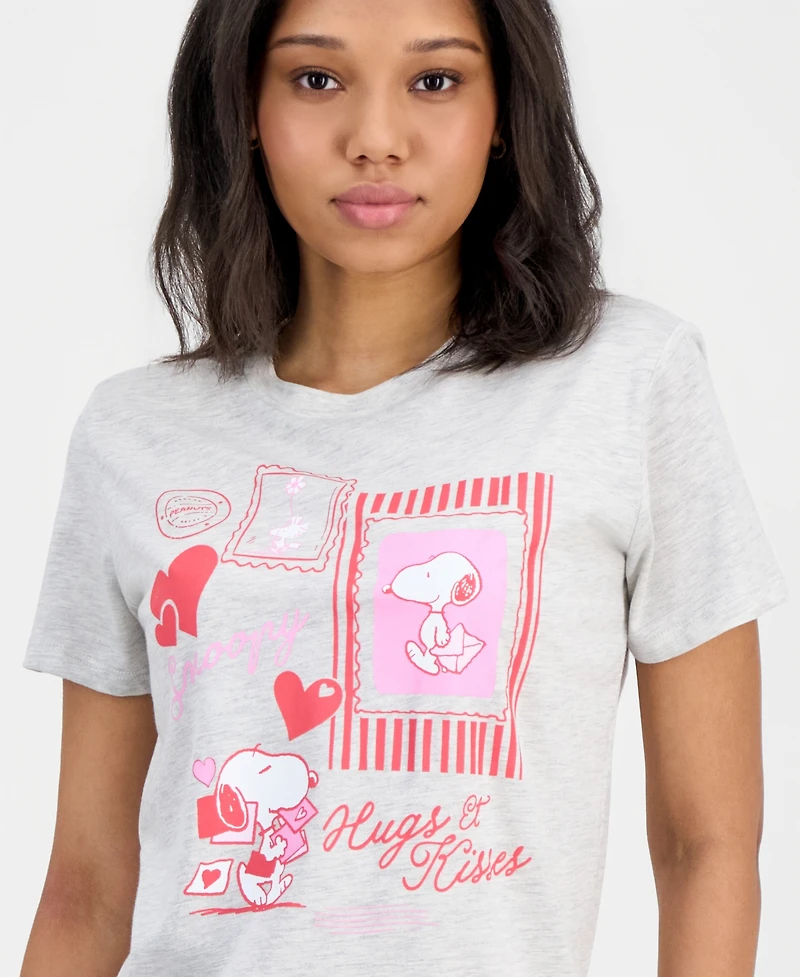 Grayson Threads, The Label Juniors' Snoopy Valentine's Day T-Shirt