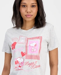 Grayson Threads, The Label Juniors' Snoopy Valentine's Day T-Shirt
