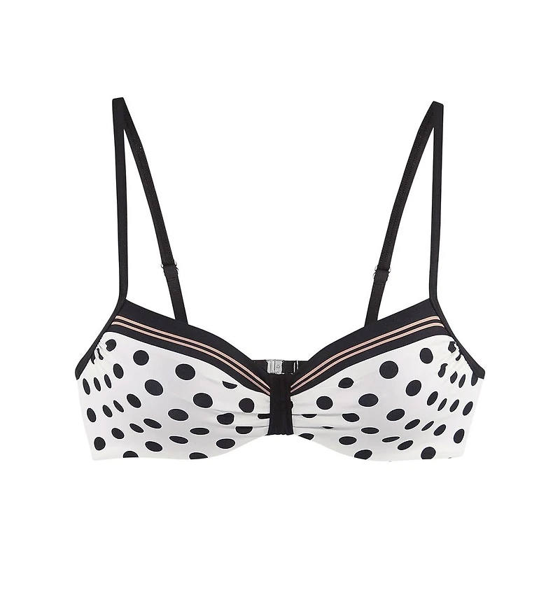 Lascana Women's Mix Print Underwire Bikini Swimsuit Top Bra Sizing