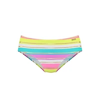 Lascana Women's Striped Mid Rise Bikini Swimsuit Bottom