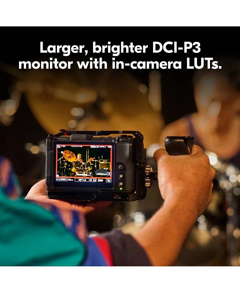 Nikon Zr 6K Cinema Camera with Nikkor Z 50mm f/1.4 Lens