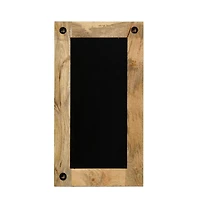 vidaXL Mirror Solid Mango Wood 19.7"x43.3"