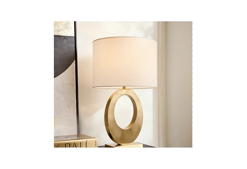 Z Gallerie Loop Table Lamp