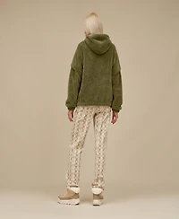 Ugg Women's Mariella Fluff Stand Collar Zip Hoodie