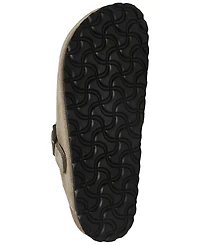 Birkenstock Women's Boston Shearling Suede Leather Clogs from Finish Line