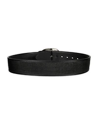 Calvin Klein Women's Two-in-One Reversible Oversized Statement Buckle Belt