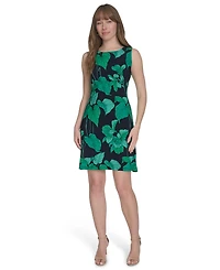 Tommy Hilfiger Women's Sleeveless Printed Shift Dress