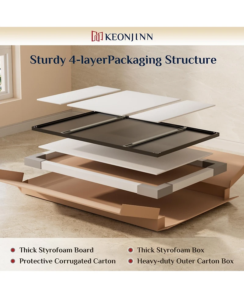 Keonjinn Inch Brushed Black Bathroom Vanity Mirror Metal Framed Over Sink Wall Mirror Horizontal/Vertical