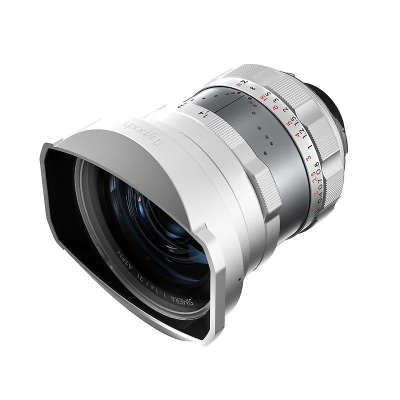 Thypoch Full-frame Photography Lens Simera 21mm f1.4 for Leica M Mount_Silver