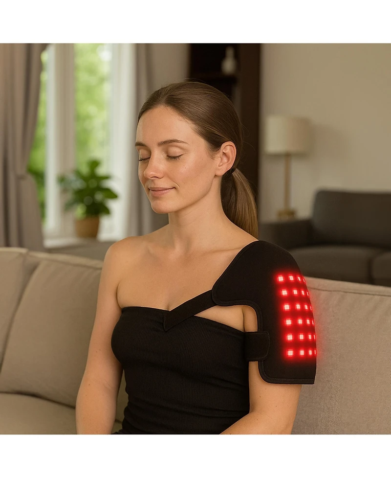 Pursonic Red Light Therapy Shoulder Pad – Targeted Relief for Pain, Stiffness & Recovery