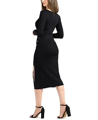 Bcx Junior's Square Neck Sweater Dress