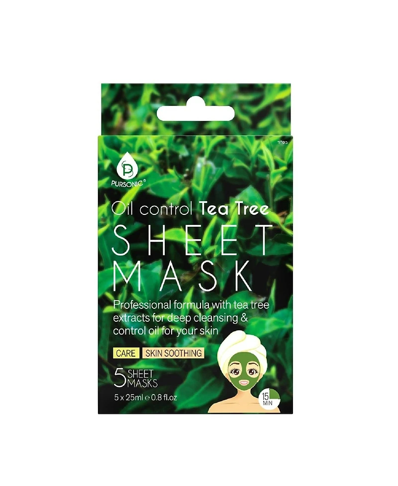 Pursonic Oil Control Tea Tree Sheet Mask
