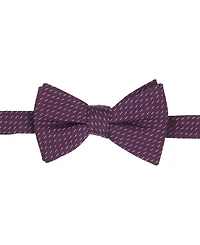 Alfani Men's Regent Stripe Solid Bow Tie and Pocket Square 2-Piece Set, Macy's Exclusive