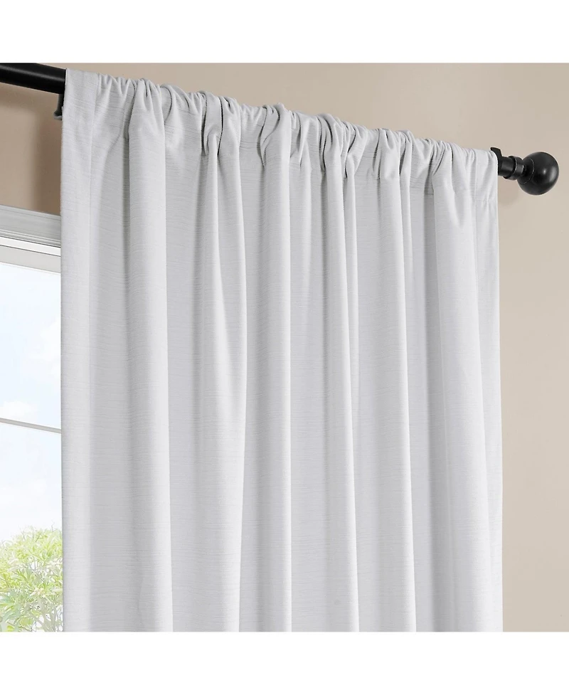 Half Price Drapes Ravello Burnout Velvet Room Darkening Curtain