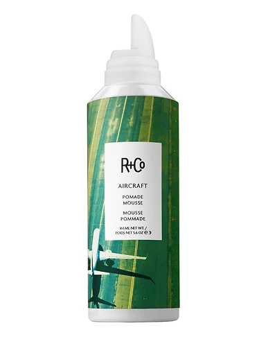R+Co Aircraft Hair Pomade Mousse, 5.6 oz.