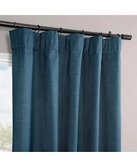 Half Price Drapes Vienna Basic Solid Curtains (2 Panel) Blackout For Bedroom & Living Room