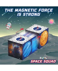 Usa Toyz Blocchi Space Squad Magnetic Block Set 84 units
