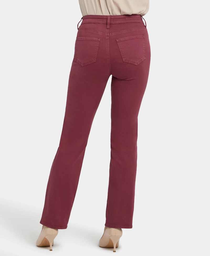 Nydj Women's High Rise Marilyn Straight Jeans