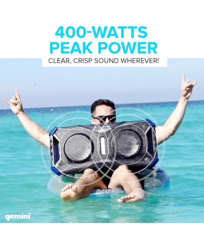 Gemini Sosp-8BGB Floating Waterproof Wireless Bluetooth Speaker (2025)