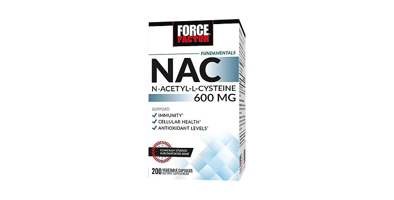 Force Factor Nac -N-Acetyl-l-Cysteine - Supports Immunity & Cellular Health