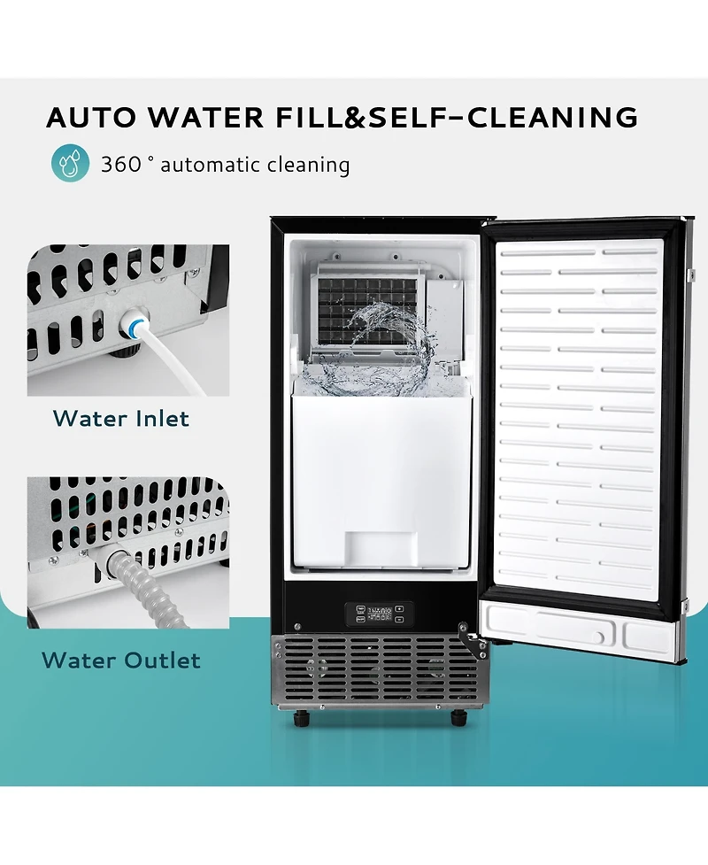 Euhomy Commercial Ice Maker Machine