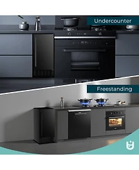 Euhomy 200-lb Ice Per day Cubed Ice Maker ( Black )