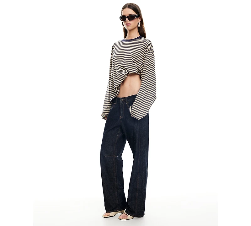 Lioness Women's Bloom Round-Neck Long-Sleeve Top