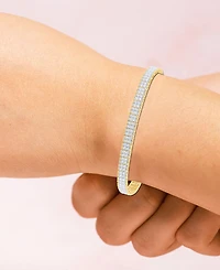 Forever Grown Diamonds Lab-Grown Diamond Bracelet (3 ct. t.w.) Sterling Silver (also 14k Gold Plated Silver)