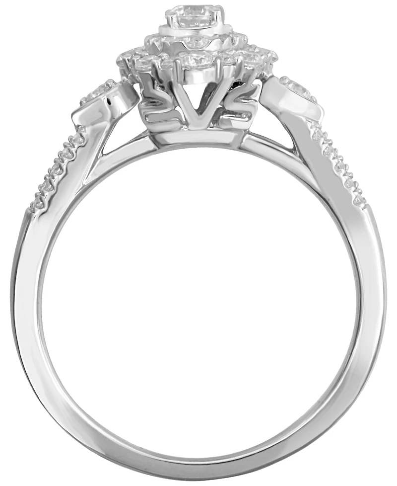 Macy's Diamond Ring (1/2 ct. t.w.) in 14k White Gold