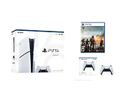 Sony PlayStation 5 Slim Console Bundle with and an extra PlayStation Dual Sense Controller & Battlefield 6