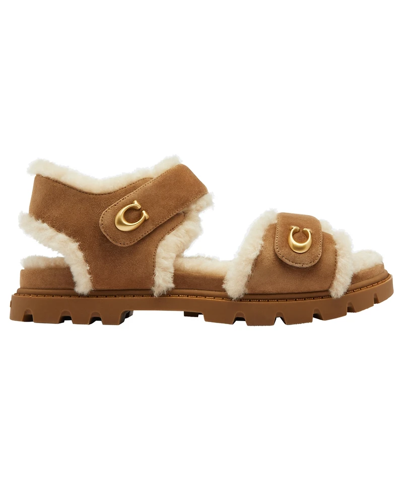 Coach Women's Brynn Round Toe Sandals