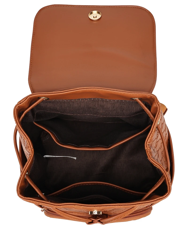 Elle Compass 11" Monogram Mini Backpack