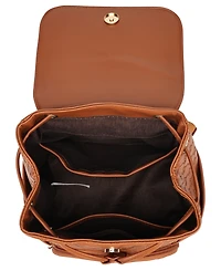 Elle Compass 11" Monogram Mini Backpack