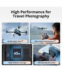 Dji Air 3S Drone with Rc-N3 Remote Controller