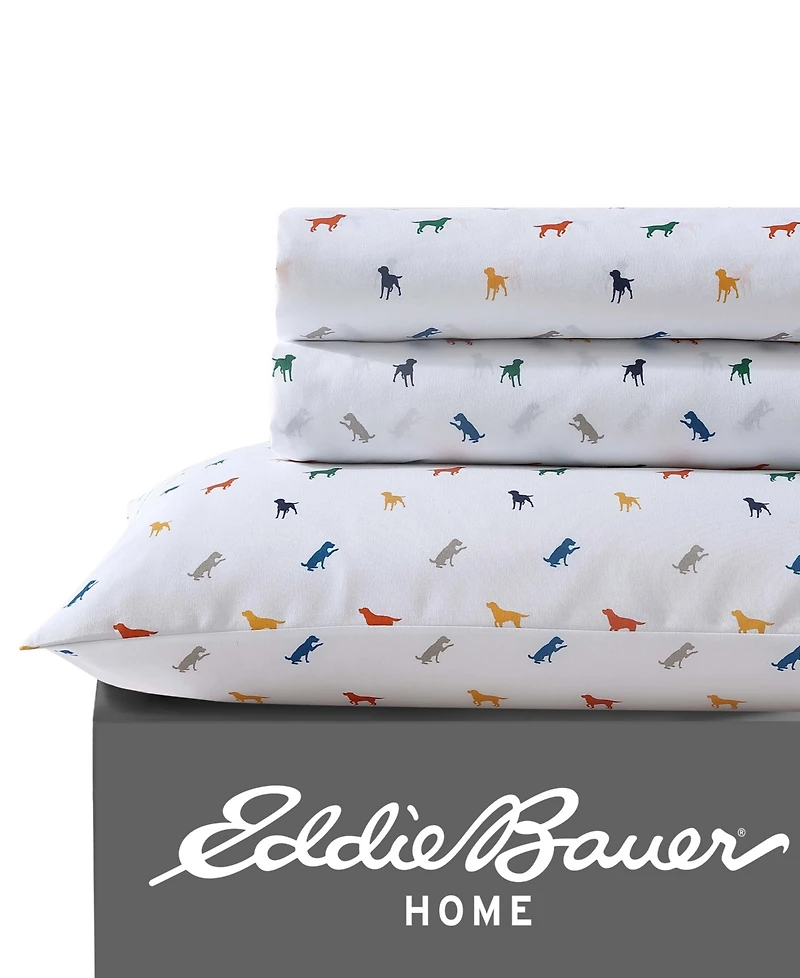 Eddie Bauer Buddy The Dog Microfiber -Pc. Sheet Set