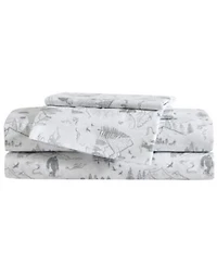 Eddie Bauer Big Foot Hiking Trip Microfiber Sheet Sets