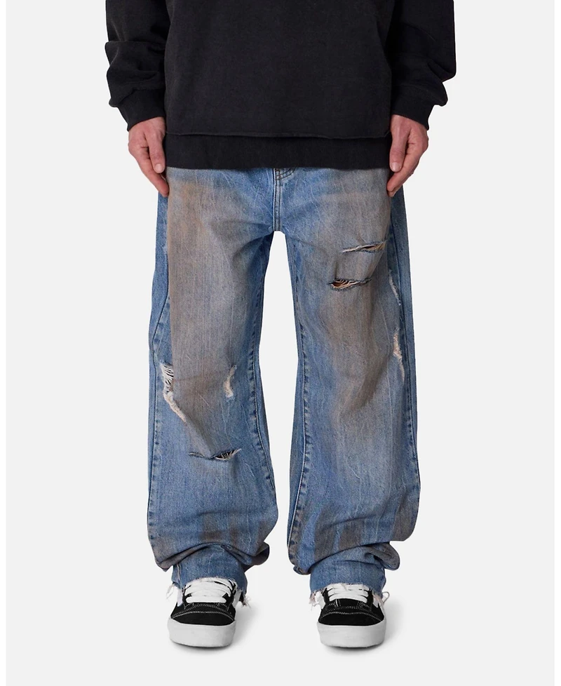 Loiter Men's Ultra Baggy Ran Over Denim