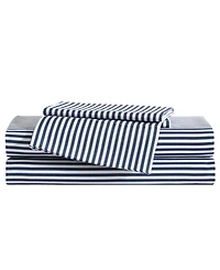 Eddie Bauer Vivid Stripe Microfiber -Pc. Sheet Set