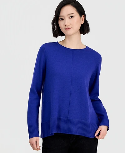 Eileen Fisher Women's Wool Crewneck Sweater