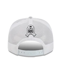 New Era Men's White Dallas Cowboys Salute to Service Fan Pack 9SEVENTY Trucker Adjustable Hat