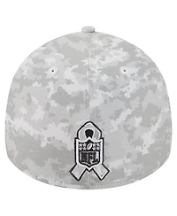 New Era Men's White Arizona Cardinals 2025 Salute to Service Digital Camo Fan Pack 39THIRTY Flex Hat