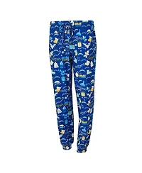 Concepts Sport Women's 2-Piece Royal Los Angeles Chargers Chestnut Long Sleeve T-Shirt and Pant Sleep Set