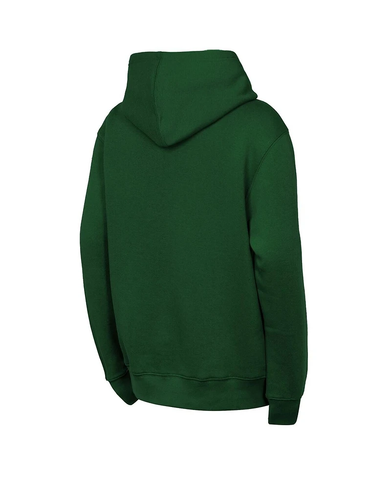 Outerstuff Big Boys and Girls Green New York Jets Back to Basics Hoodie