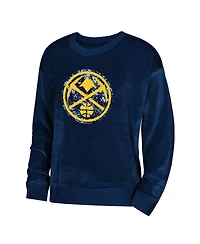 Outerstuff Big Boys and Girls Navy Denver Nuggets Step Back Sweatshirt