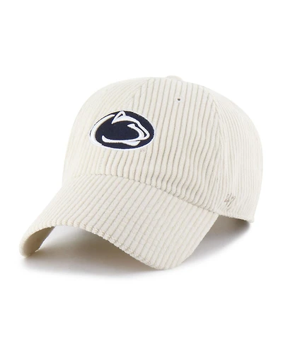 '47 Brand Men's and Women's Cream Penn State Nittany Lions Luminance Mellow Clean Up Adjustable Hat