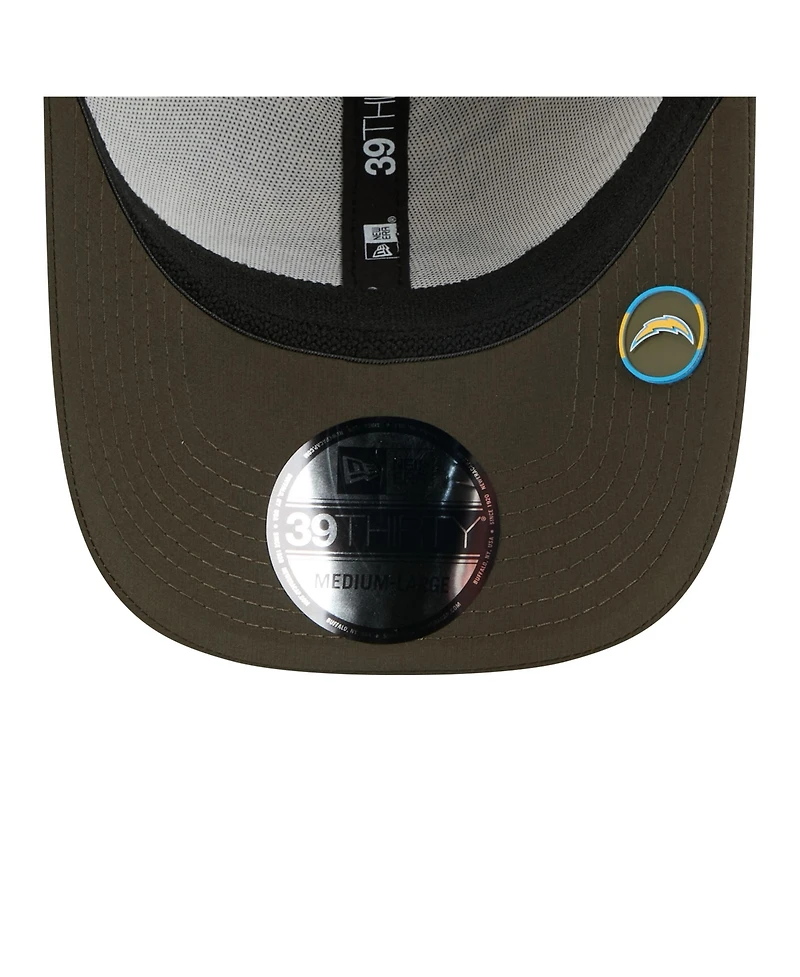 New Era Men's Camo Los Angeles Chargers 2025 Salute to Service 39THIRTY Flex Hat