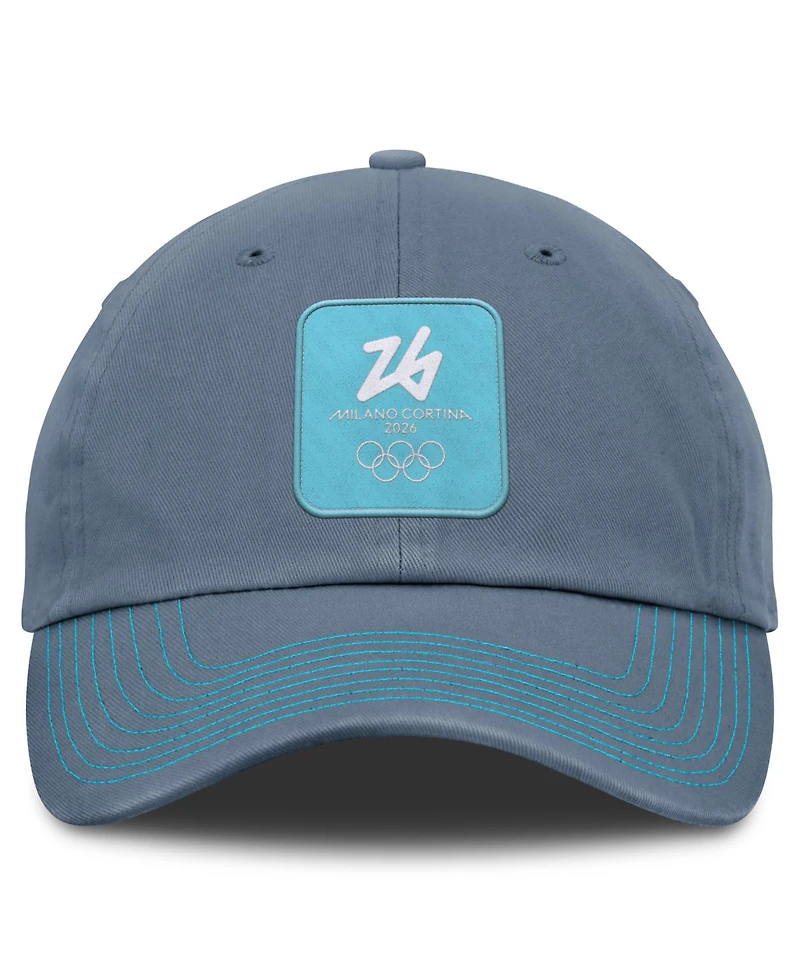Fanatics Men's Gray Milano Cortina 2026 Winter Olympics Myth Adjustable Hat
