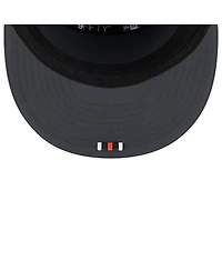 New Era Men's Charcoal Cincinnati Bengals 2025 Sideline Cold Weather Split Panel 9FIFTY Snapback Hat