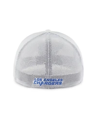 '47 Brand Men's White Los Angeles Chargers Snowball Trophy Stretch Fit Hat