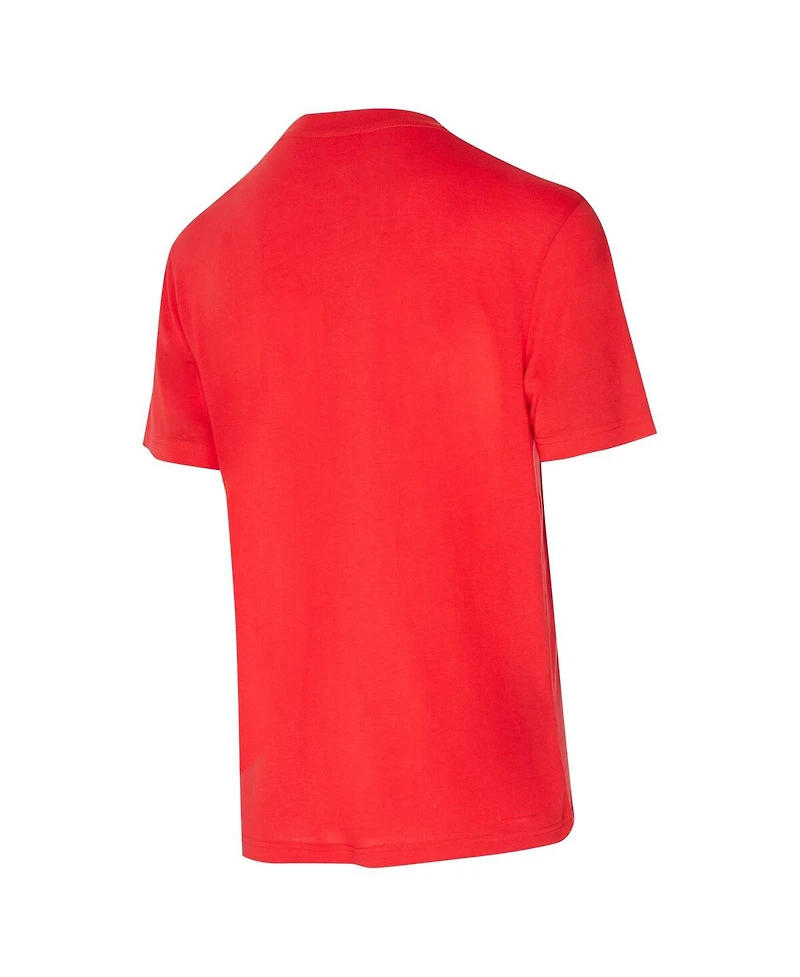 Concepts Sport Men's 2-Piece Red/Black Portland Trail Blazers Vector Top and Flannel Pants Sleep Set